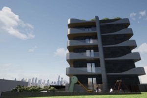 Vilniaus Žirmūnuose griaus seną namą ir ir vietoj jo kels penkių aukštų daugiabutį  