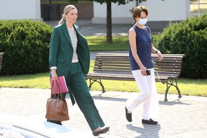 A. Bilotaitė dėl protesto Rūdninkuose kreipėsi į teisėsaugą, svarstoma nepaprastoji padėtis