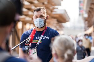 Svorio metimo receptas Tokijuje: imtynininkas M. Knystautas paaiškino, kodėl turi valgyti daugiau