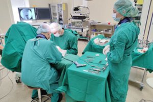 Pirmą kartą Lietuvoje: sostinės medikai rankos lūžiui gydyti panaudojo ypač modernią konstrukciją