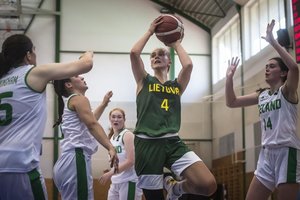 Rezultatyviausiai žaidusi J. Jocytė neišgelbėjo Lietuvos jaunimo rinktinės: nusileido serbėms