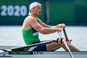 M. Griškonis Lietuvai įžiebė olimpinių medalių viltį: pateko į finalą