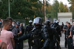 Policijos atstovai tikina iš esmės sutarę su Rūdninkų bendruomene dėl migrantų apgyvendinimo