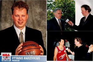 V. Radzevičius papasakojo apie įsimintiniausius televizijos užkulisius ir pasidalijo išskirtiniais kadrais