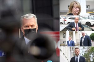 Iš Prezidentūros – G. Nausėdos žinia dėl nepaprastosios padėties, I. Šimonytė kreipėsi į protestuotojus