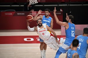 Kelialapį į ketvirtfinalį Ispanijai nukalęs Ricky Rubio nustūmė Argentiną prie fiasko linijos