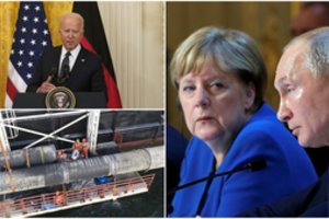 „Komercinis projektas“ Baltijos dugne: kodėl A. Merkel pasirinko Rusiją, o ne JAV?