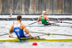 Lietuvai medalių dar reikės palaukti: M. Griškonis finale atrodė tarsi nesavas 