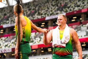 A. Gudžius galingai pradėjo Tokijo žaidynes: į finalą žengė tik už titano iš Švedijos