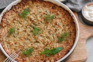 Cukinijų ir bulvių apkepas: nesigailėsite išbandę šį receptą