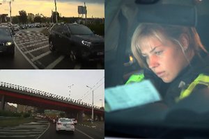 Vairuotojas nusprendė išvengti spūsčių – susigalvojo savo KET