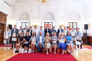 Po įtempto laikotarpio atėjo metas Kauno abiturientams švęsti