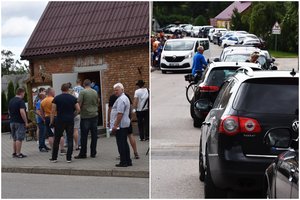 Vienos vakcinos nuo COVID-19 lietuviai itin geidžia: važiuoja šimtus kilometrų, eilėje laukia kelias valandas