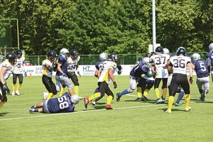 Amerikietiškojo futbolo mūšyje pergalę išsivežė svečiai iš Estijos