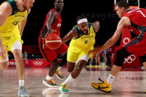 Australijos krepšininkai olimpiadoje nepralaimi