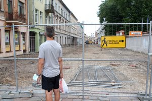 Kauno gyventojams teks apsišarvuoti kantrybe – vienos gatvės remontas užsitęs iki Kalėdų