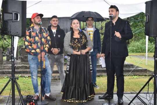 Vilniuje pagerbtos Romų holokausto aukos