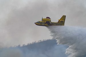 Bulgarijoje dėl didelių karščių kyla gaisrai