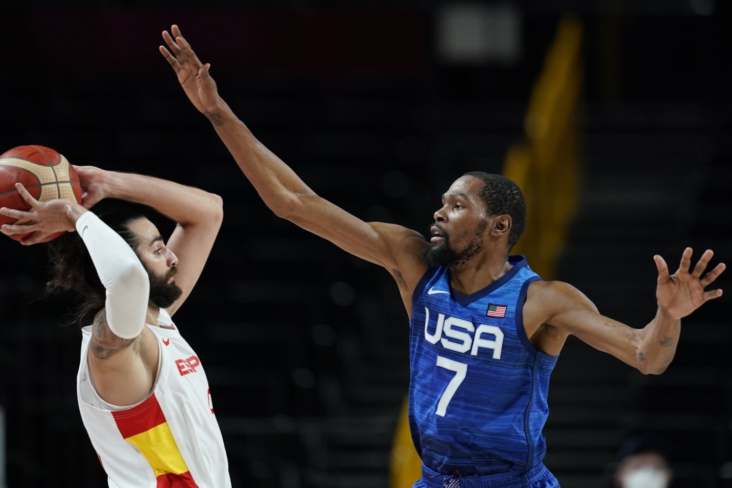 JAV komandą į priekį vedė Kevinas Durantas.<br> Reuters/Scanpix nuotr.