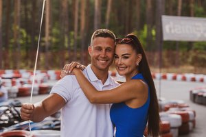 Romantiškas I. Burlinskaitės ir sužadėtinio L. Vaisietos šokis gerbėjams atėmė žadą