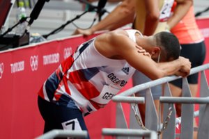 Apie olimpinį medalį svajojęs sprinteris nebaigė distancijos: „Tai blogiausias jausmas pasaulyje“