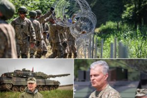 G. Nausėda prakalbo apie naujus įgaliojimus kariams, kariuomenė pasiruošusi bet kokiems scenarijams