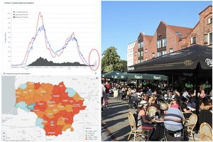 Vyriausybė pranešė nerimą keliančią žinią apie delta atmainą – dviejų miestų ligoninės jau pajuto pasekmes