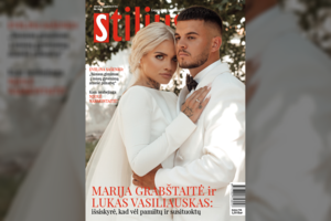 Paviešinti išskirtiniai M. Grabštaitės vestuvių kadrai: sutuoktinių meilės istorija – verta filmo