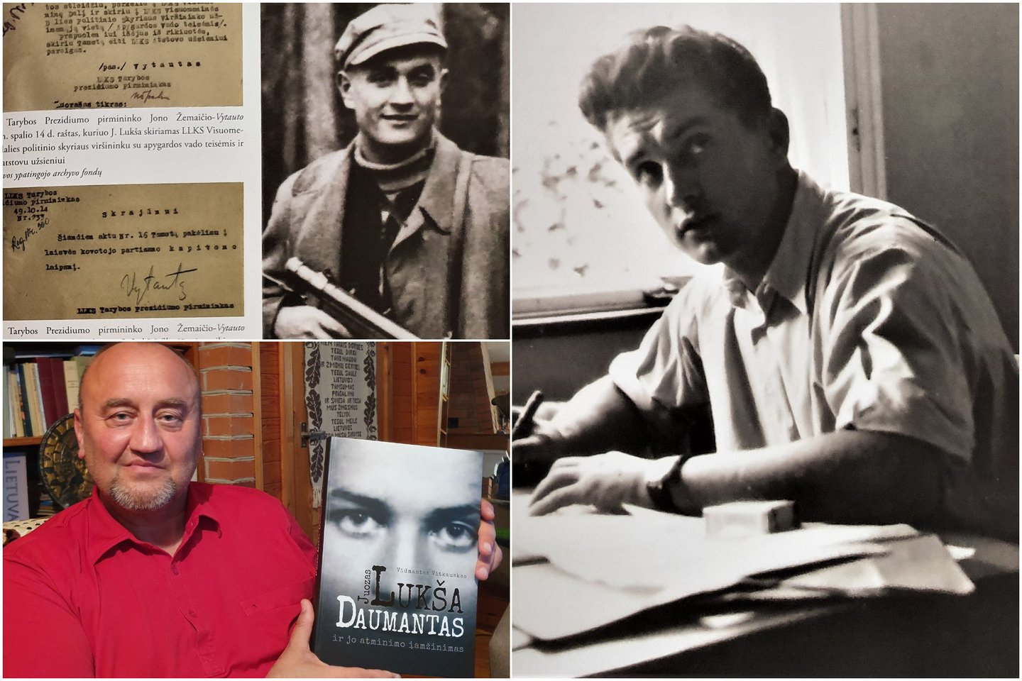  Prieš 100-ąsias Lietuvos didvyrio, legendinio partizano J.Lukšos-Daumanto gimimo metines pasirodė jo ir jo artimųjų veiklą įamžinanti knyga. <br> Lrytas.lt koliazas