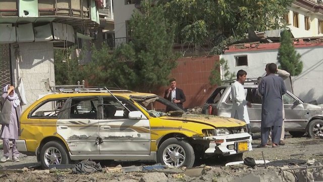 Afganistano sostinėje nuaidėjo du sprogimai: užfiksuotos griuvėsiais virtusios gatvės