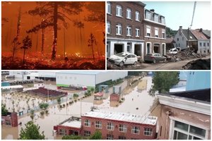 Internete plinta vaizdo įrašas su pastarojo mėnesio gamtos katastrofomis: vaizdai lyg iš siaubo filmo