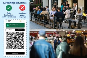 Vyriausybės planas: neturintiems galimybių paso užvers didesnes parduotuves, gydymo įstaigas, kitas paslaugas