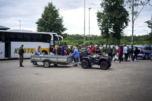 Užkardos vadas – apie patalpų dalijimąsi su migrantais, radinius kuprinėse ir vedlių istorijas