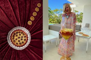 Skanėstais draugus lepinanti N. Narmontaitė pasidalijo greitai paruošiamo slyvų pyrago receptu