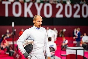 Olimpinių žaidynių starte siurprizą Lietuvai įteikęs J. Kinderis: „Linkėjau sau neišskristi į mėnulį“