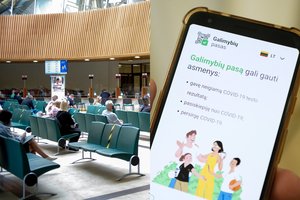 Besikreipiančių į Registrų centrą – du kartus daugiau: sako, kad visi klausinėja apie galimybių pasą