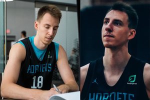 Šarlotei prisistatęs A. Kulboka nekantrauja apsivilti „Hornets“ marškinėlius: „Tai – svajonių išsipildymas“