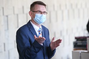 Šiaulių ligoninėje apsilankęs A. Dulkys: tolerancija mobingui tęsiasi ilgus metus