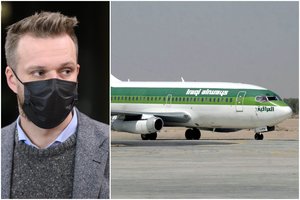 G. Landsbergis: iš Irako į Minską atskrido tuščias lėktuvas surinkti norinčiųjų grįžti