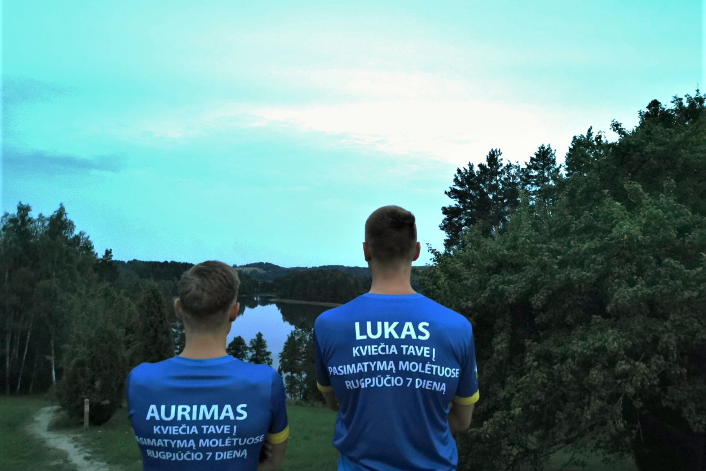  Lukas Gurklis ir Aurimas Masevičius ryžosi įspūdingai kelionei po gimtąją aukštaitiją.<br> Asmeninio albumo nuotr.