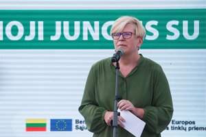 Bendras Lietuvos ir Lenkijos premjerų pareiškimas: kartu sieks griežto atsako A. Lukašenkos režimui