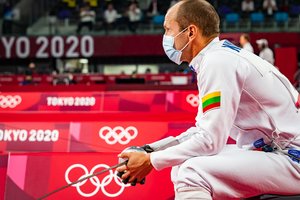 Šeštadienį – dar viena Tokijo olimpiados viltis: medalio sieks J. Kinderis