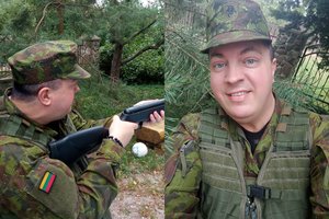 Skandalingasis Aidas Manikas išbandė naują veiklą ir prakalbo apie Lietuvos sienos apsaugą
