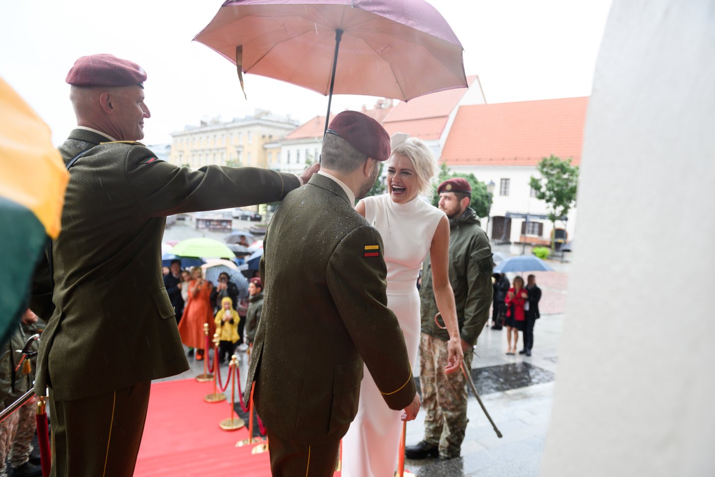 Lauros Paukštės ir Dominyko Kubiliaus vestuvių akimirkos.<br>V.Skaraičio nuotr.