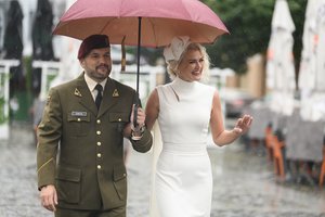 Sostinės širdyje susituokę D. Kubilius ir L. Paukštė pasidalijo jautriu vaizdo įrašu: „Mes išsaugosim savo meilę!“