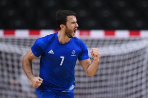 Prancūzijos rankininkai olimpiniame finale atsiskaitė su danais už Rio de Žaneirą