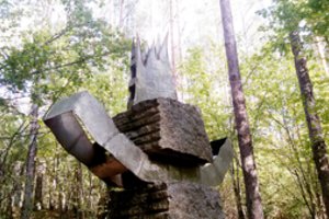 Monumentas žmogiškumui Europos parke: Nyderlandų menininko viltis ir žinutė pasauliui