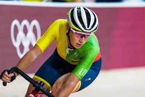 Ant dviračių treko griuvusi O. Baleišytė olimpinį debiutą vertina dvejopai: „Šiek tiek save graužiu“