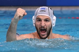 Graikijos olimpiniai vandensvydininkai pusę savo prizo paaukos nukentėjusiems nuo gaisrų