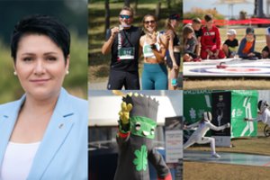 D. Gudzinevičiūtė apie pasibaigusį Olimpinį festivalį Nidoje: „Buvo labai smagu iš Tokijo matyti šypsenas dalyvių veiduose“